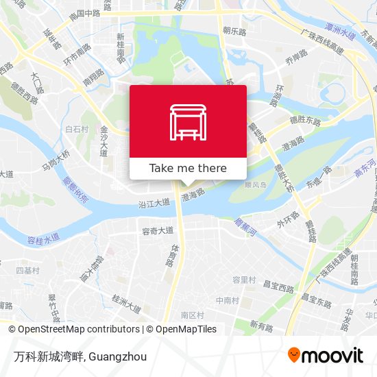 万科新城湾畔 map