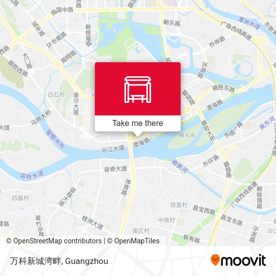 万科新城湾畔 map