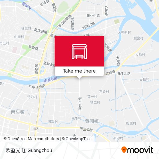 欧盈光电 map