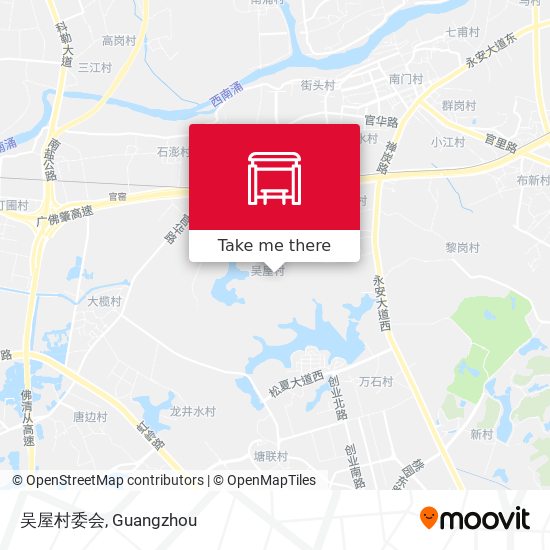 吴屋村委会 map