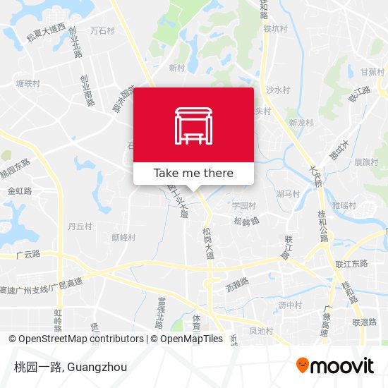 桃园一路 map