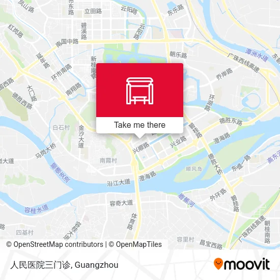 人民医院三门诊 map