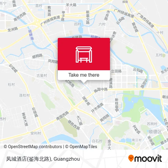 凤城酒店(鉴海北路) map