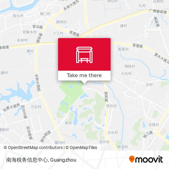 南海税务信息中心 map