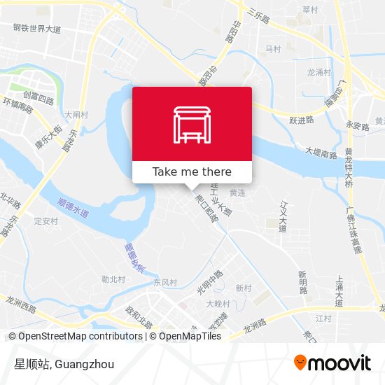 星顺站 map