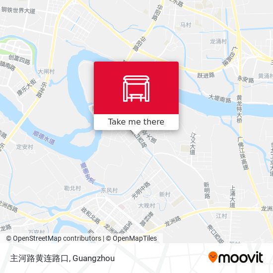 主河路黄连路口 map