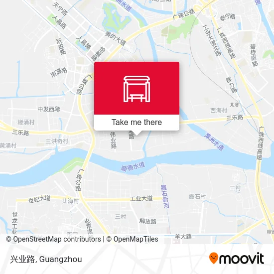 兴业路 map