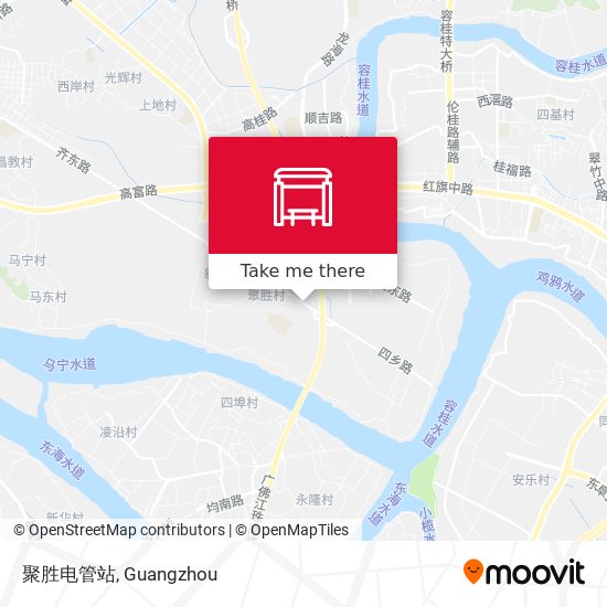 聚胜电管站 map
