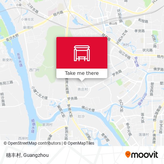 穗丰村 map