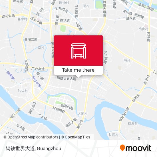 钢铁世界大道 map