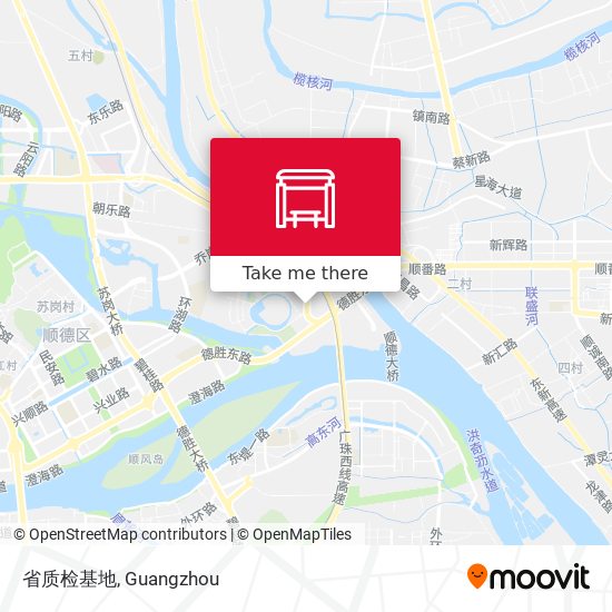 省质检基地 map