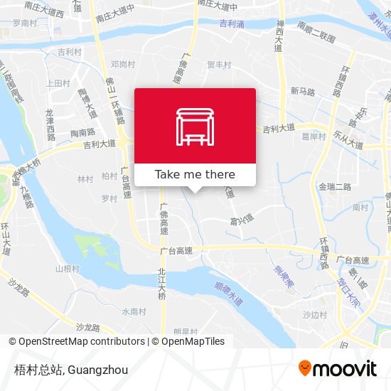 梧村总站 map