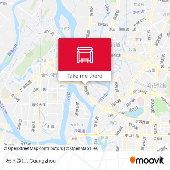 松南路口 map