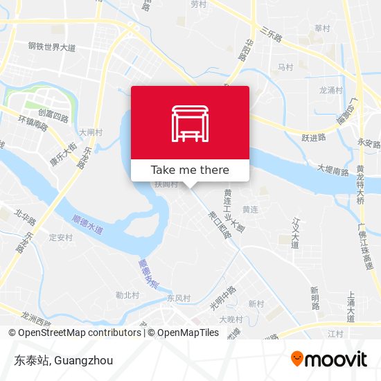 东泰站 map