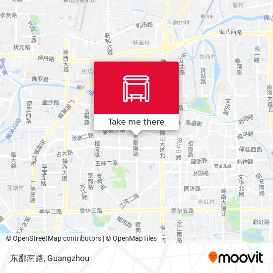 东鄱南路 map