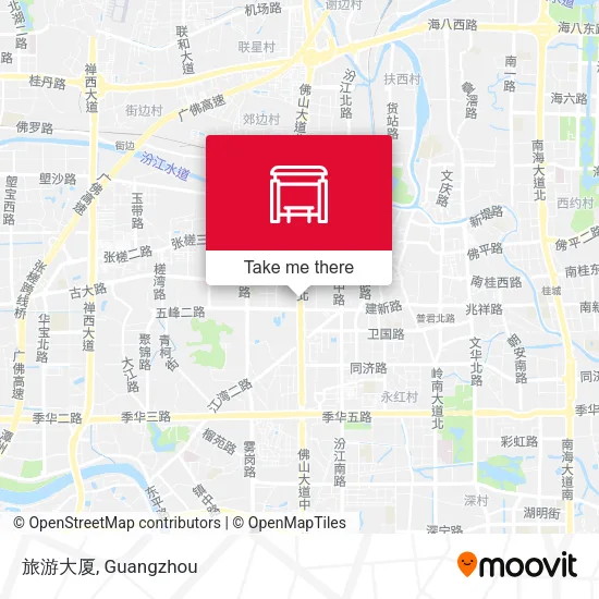 旅游大厦 map