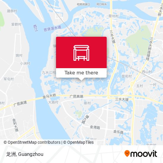 龙洲 map