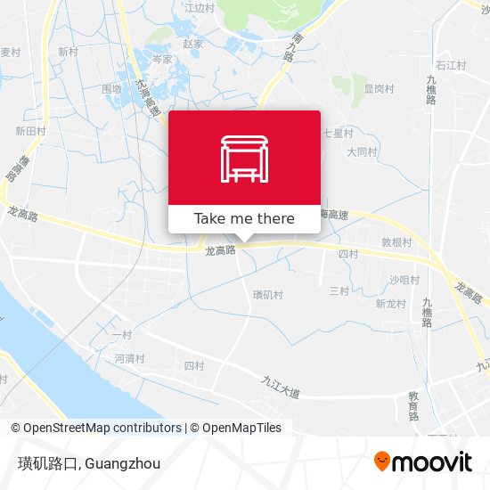 璜矶路口 map