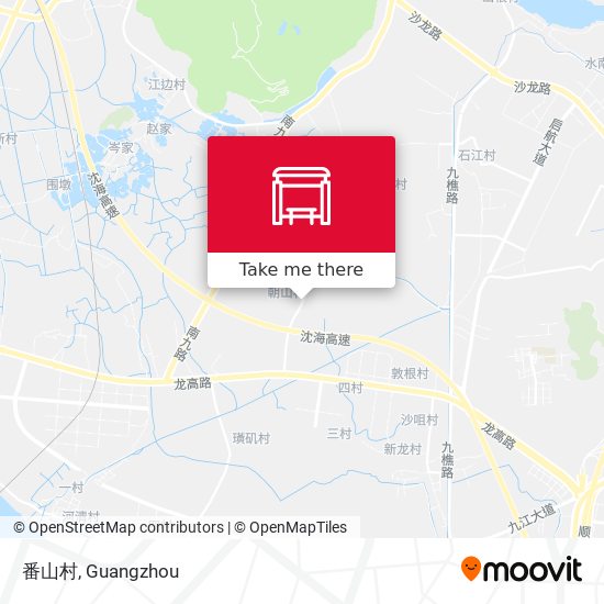 番山村 map