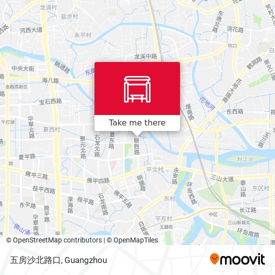 五房沙北路口 map