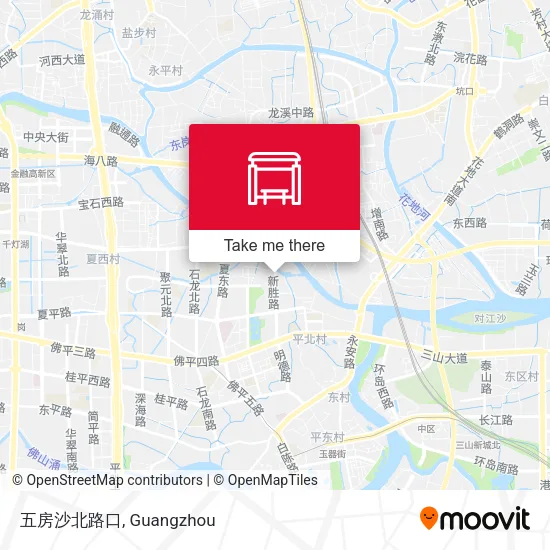 五房沙北路口 map