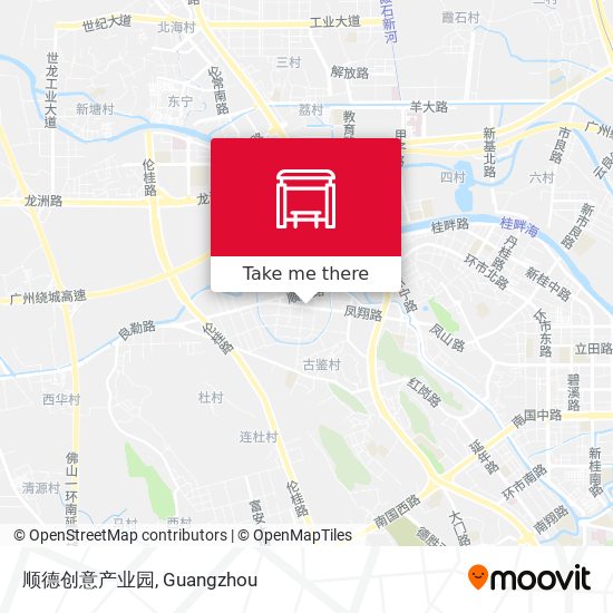 顺德创意产业园 map