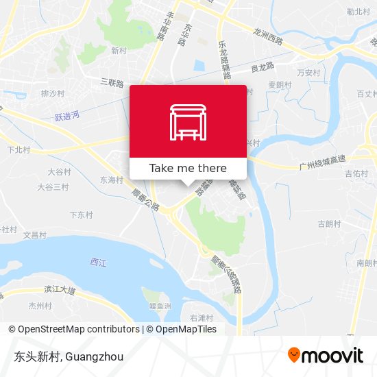 东头新村 map