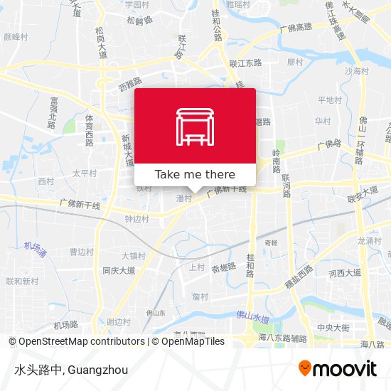 水头路中 map