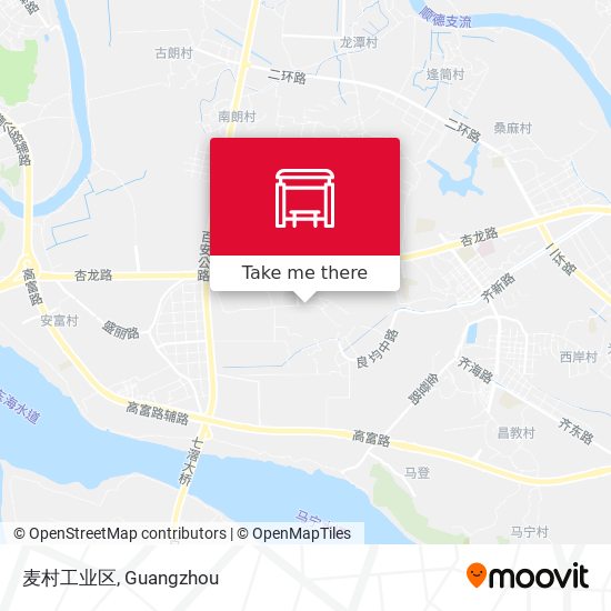麦村工业区 map