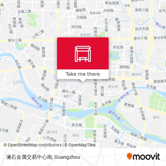 澜石金属交易中心南 map