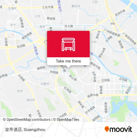 皇帝酒店 map