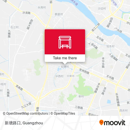 新塘路口 map