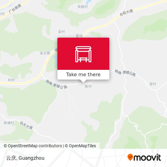 云庆 map