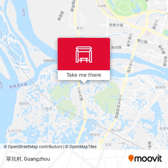 翠坑村 map