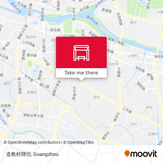 道教村牌坊 map