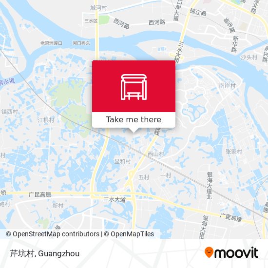 芹坑村 map