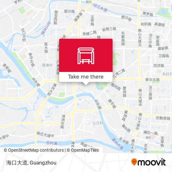 海口大道 map