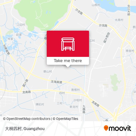 大桐四村 map
