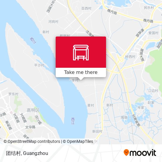 团结村 map