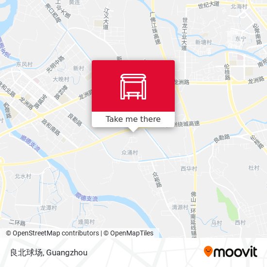 良北球场 map