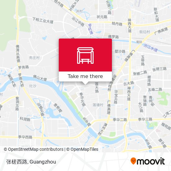 张槎西路 map