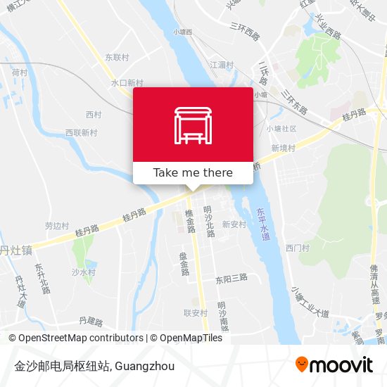 金沙邮电局枢纽站 map