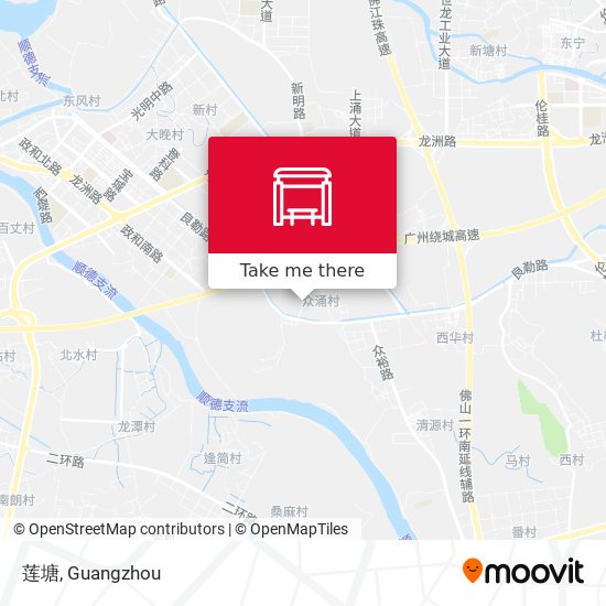 莲塘 map