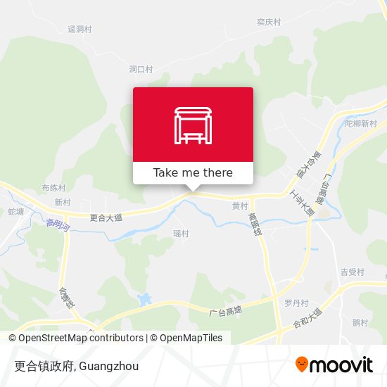 更合镇政府 map
