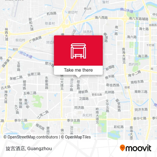 旋宫酒店 map