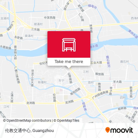 伦教交通中心 map