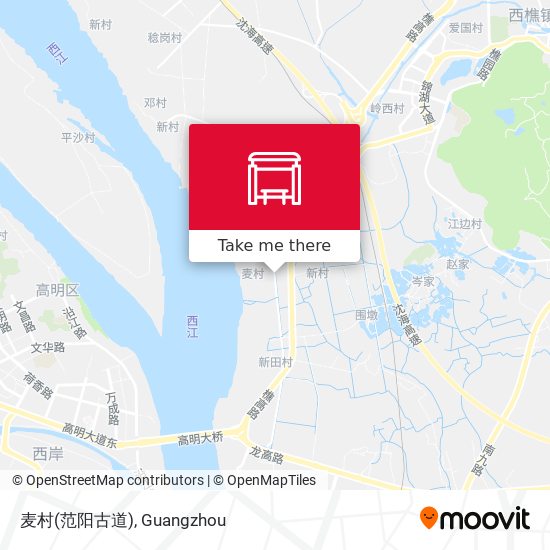 麦村(范阳古道) map