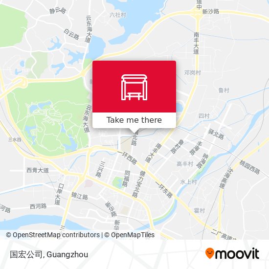 国宏公司 map