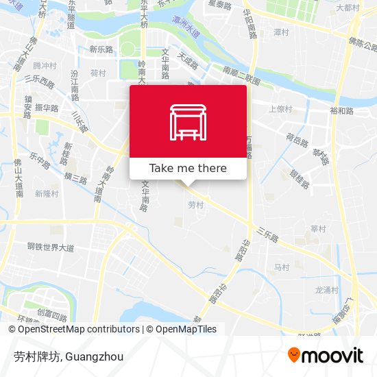劳村牌坊 map
