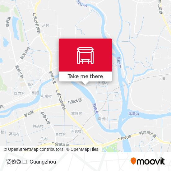 贤僚路口 map